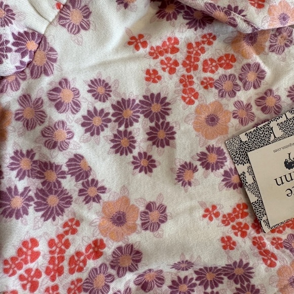 NWT Kate Quinn ruffles romper and bandana bib - Picture 2 of 2